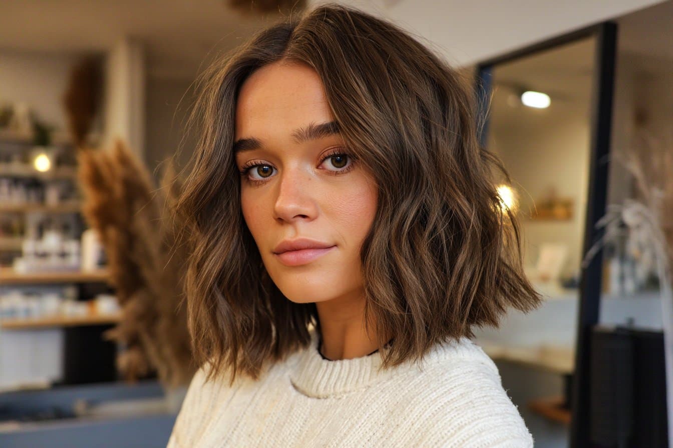 11 Ideen für coole Frisuren, die mittellange Haare richtig in Szene setzen