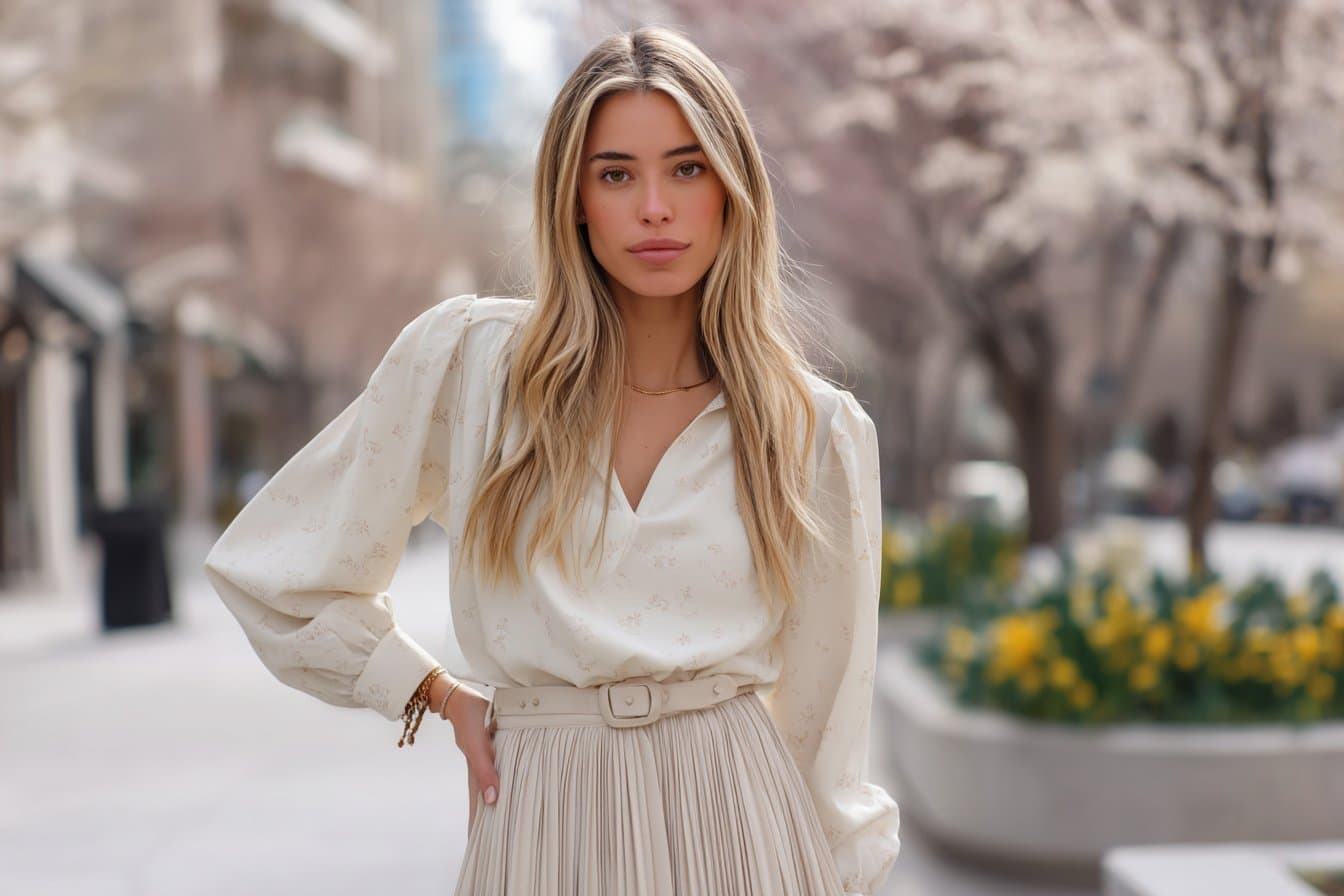 11 frische Styling-Ideen für Frühlings-Outfits rund um den Rock