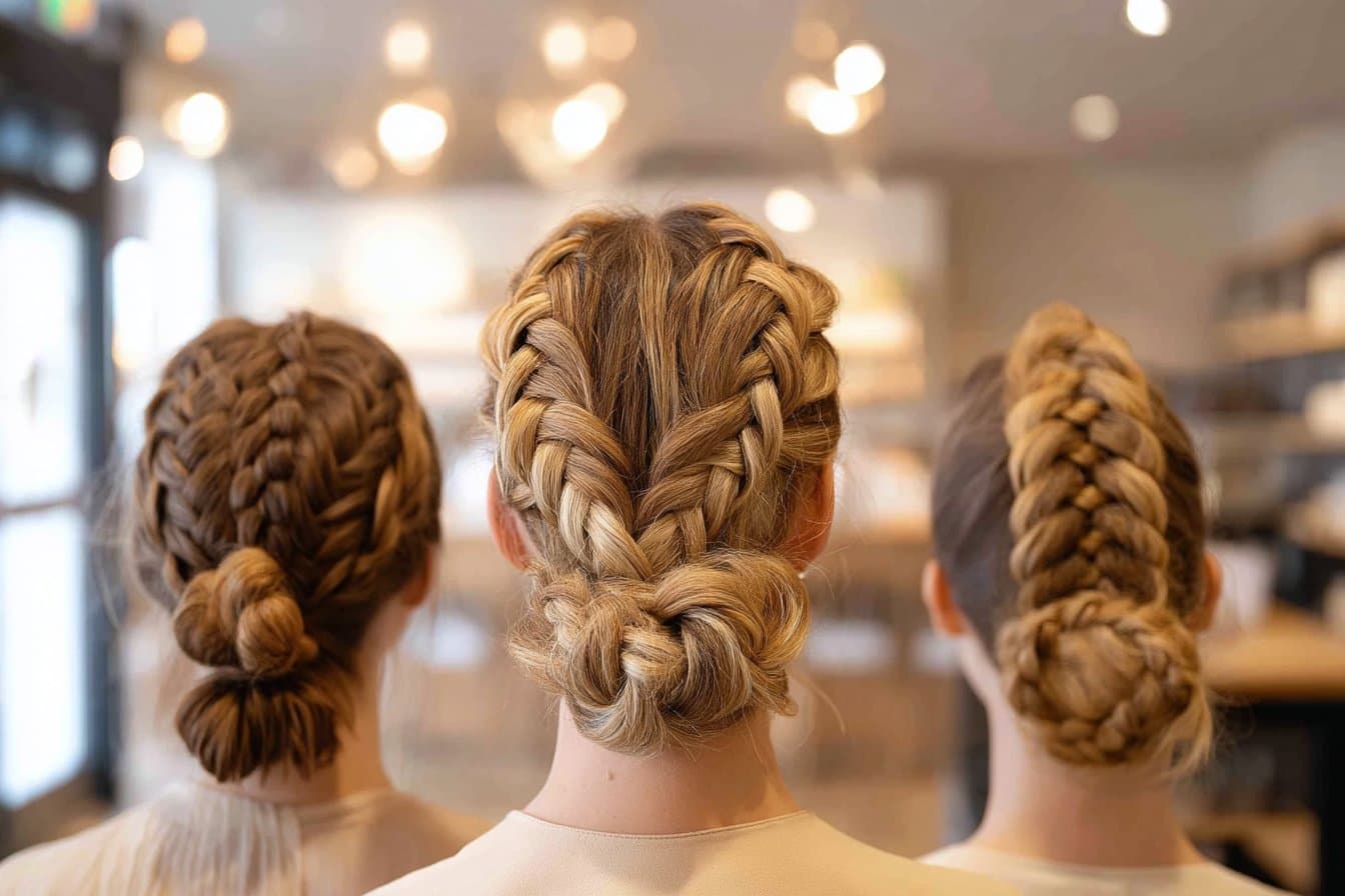 11 kreative Flechtideen für mittellange Haare – von lässigen Zöpfen bis zu verspielten Kränzen