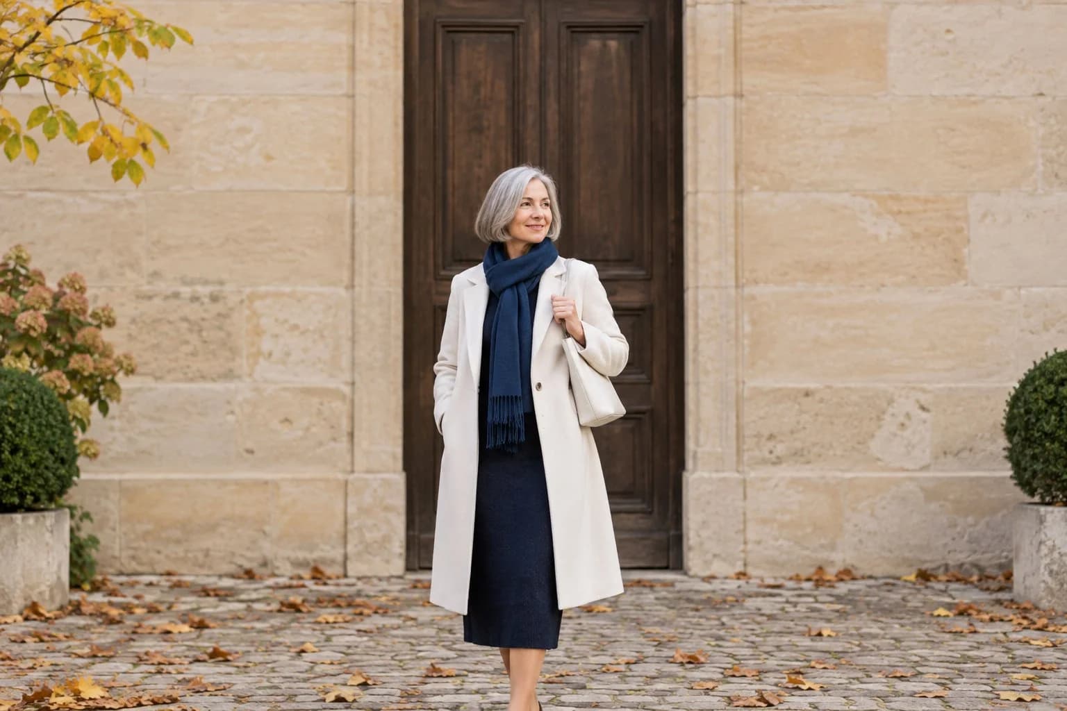 Frau ab 50 im Herbst-Outfit – Elegante Herbst-Outfits ab 50: 15 Looks für Anlässe