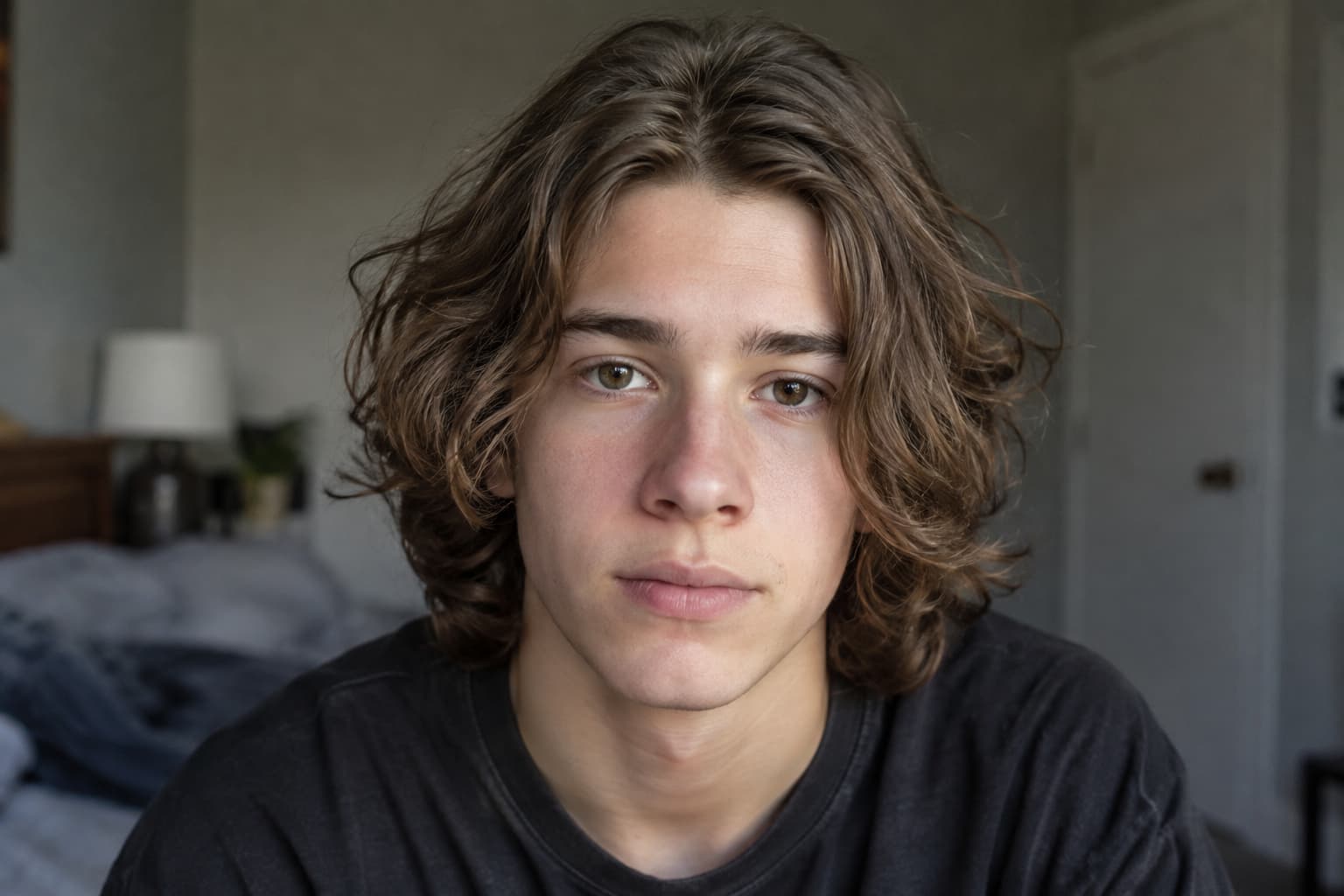 18 Ideen, wie du Frisuren für mittellanges Haar bei Jungs mit Wellen, Stufen oder Curtain Cut trägst