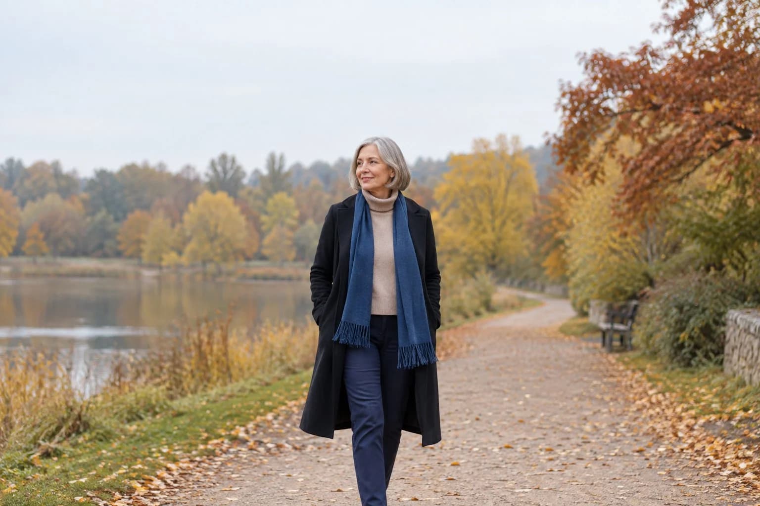 Frau ab 50 im Herbst-Outfit – Herbstoutfits für Frauen ab 50: 15 Looks für die Saison