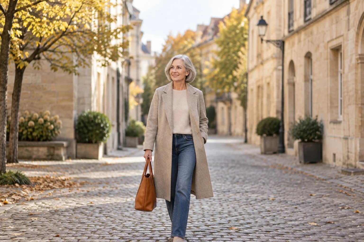 Frau ab 50 im Herbst-Outfit – Mode für Frauen ab 50: 15 Outfits für die kalte Saison
