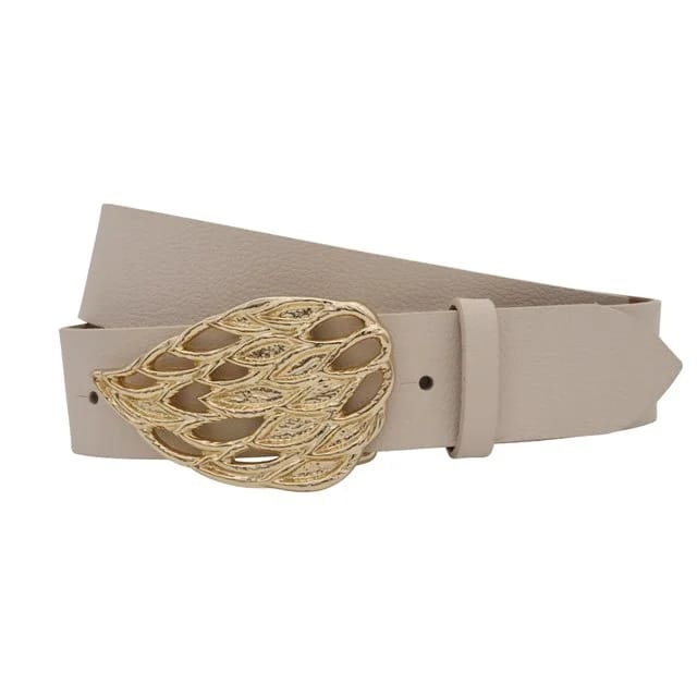 AnnaMatoni Ledergürtel, Sand 105