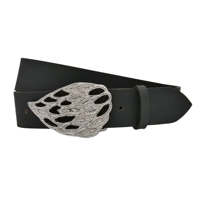 AnnaMatoni Ledergürtel, Schwarz 790