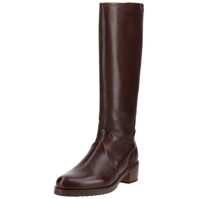 B.Z. Moda Lederstiefel, Kastanie