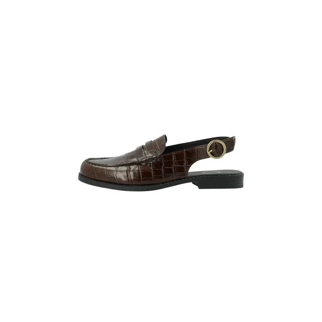 Ca'Shott Boots, Dark Brown Croco