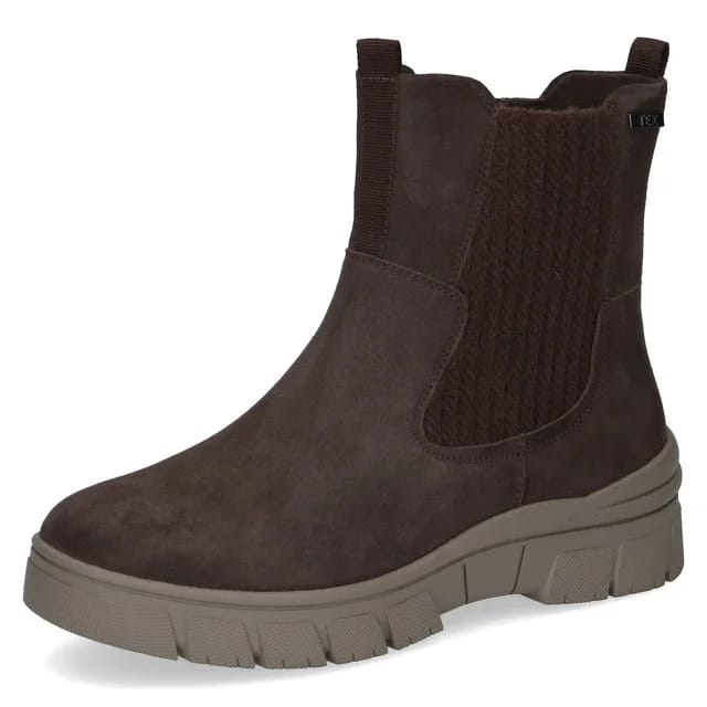Caprice Chelseaboots, dunkelbraun