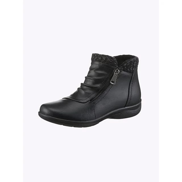 Casual Looks Stiefelette, schwarz