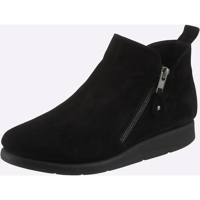 Casual Looks Stiefelette, schwarz
