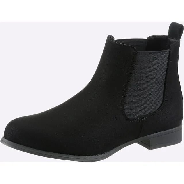 Casual Looks Stiefelette, schwarz
