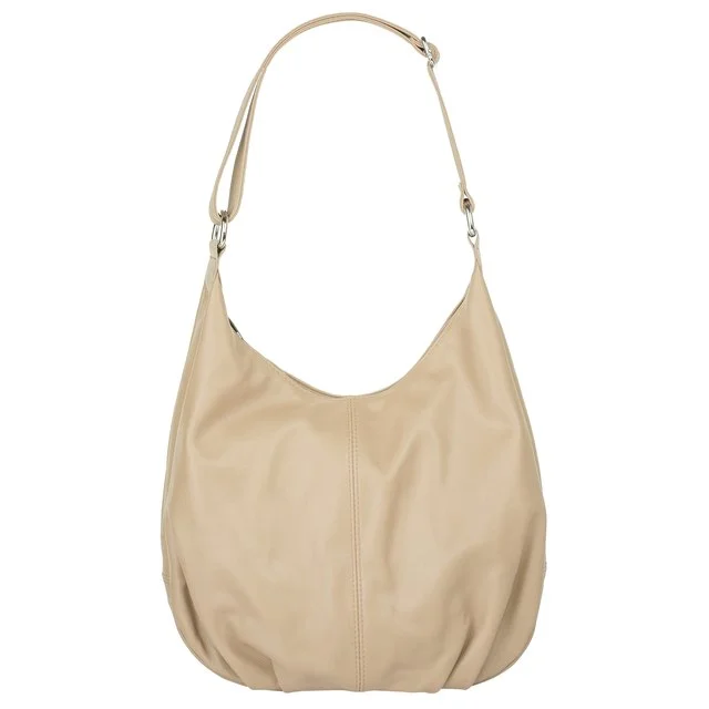 Cluty Leder-Shopper, beige