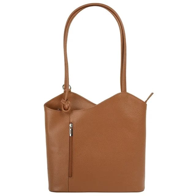 Cluty Lederrucksack, cognac