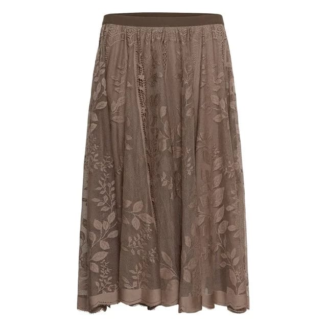 Cream Midirock, Deep Taupe