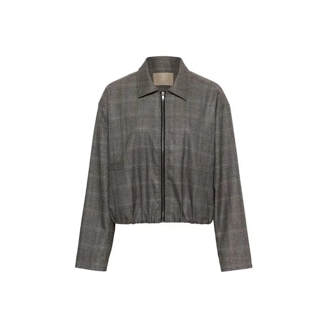 Culture Blusenblazer Terno, Brown Check