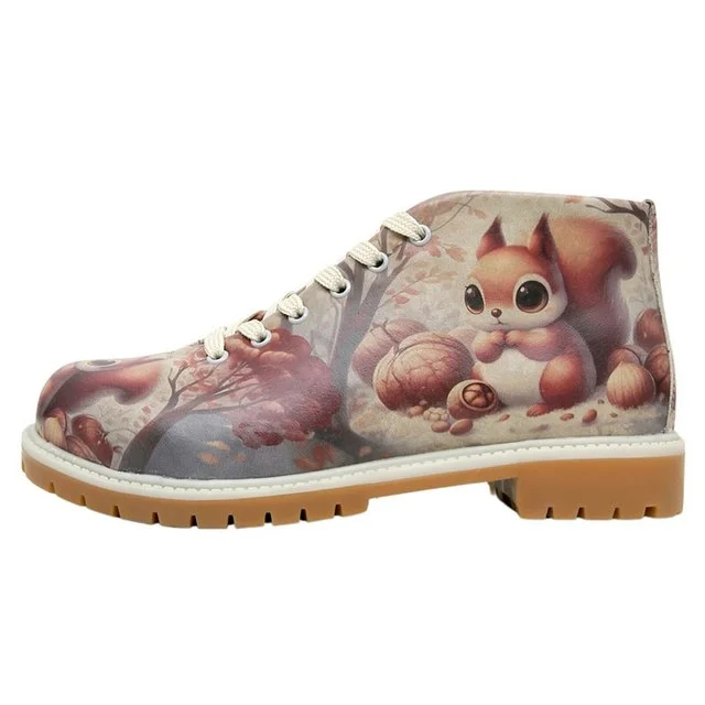 Dogo Schnürboots Shortcut, Grau-Orange