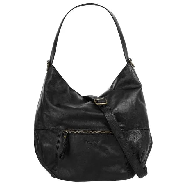 Forty Shopper aus Leder, schwarz