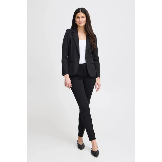 Fransa Blazer FRZABLAZER, Charcoal Melange