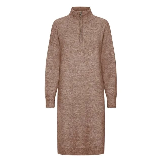 Fransa Midikleid, Rain Drum Melange