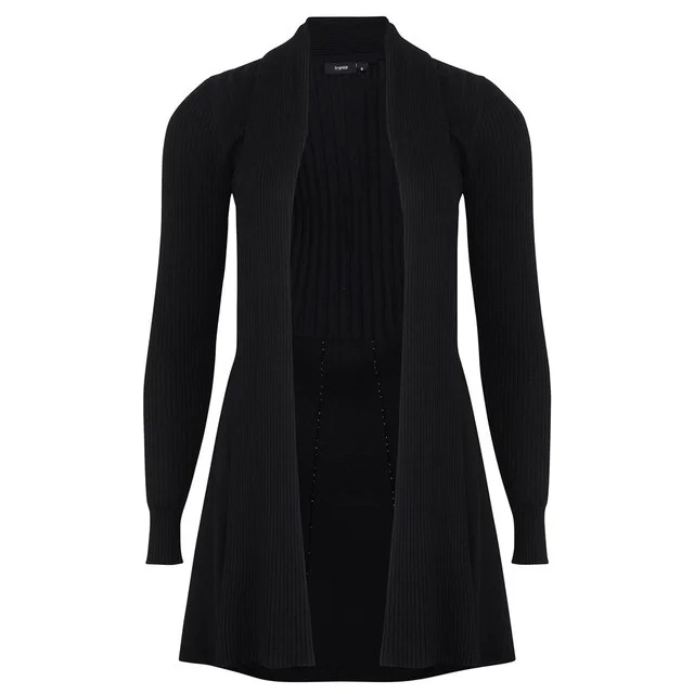 Fransa Strickjacke, Black