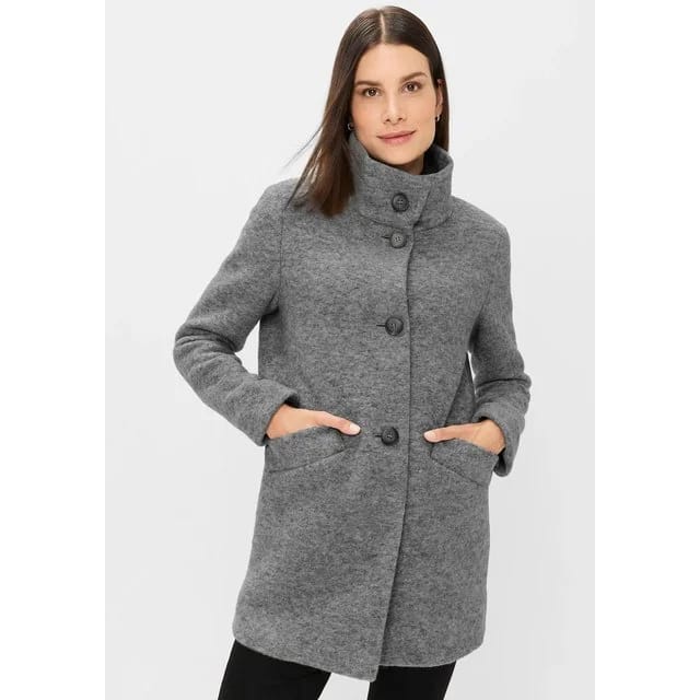 Fuchs Schmitt Wollmantel, grau