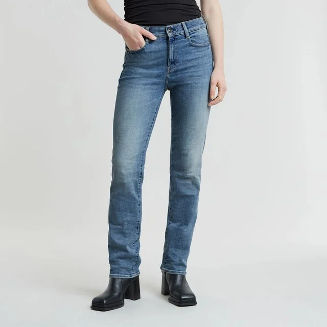 G-Star Straight-Jeans, sun faded niagara