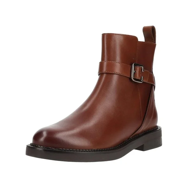 Geox Stiefelette aus Leder, Dunkelbraun