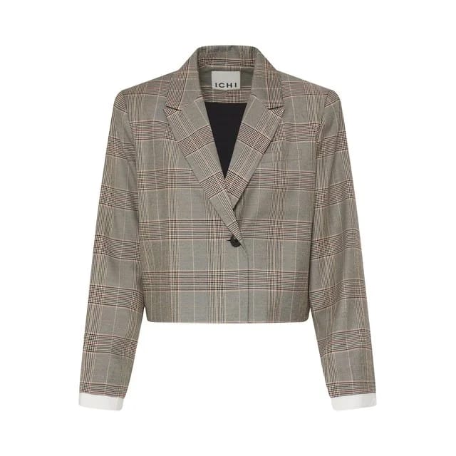 Ichi Karo-Blazer, BLACK/TOASTED CHECK