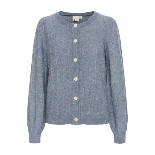 Ichi Strickjacke IHKAMARA, Blue Mirage