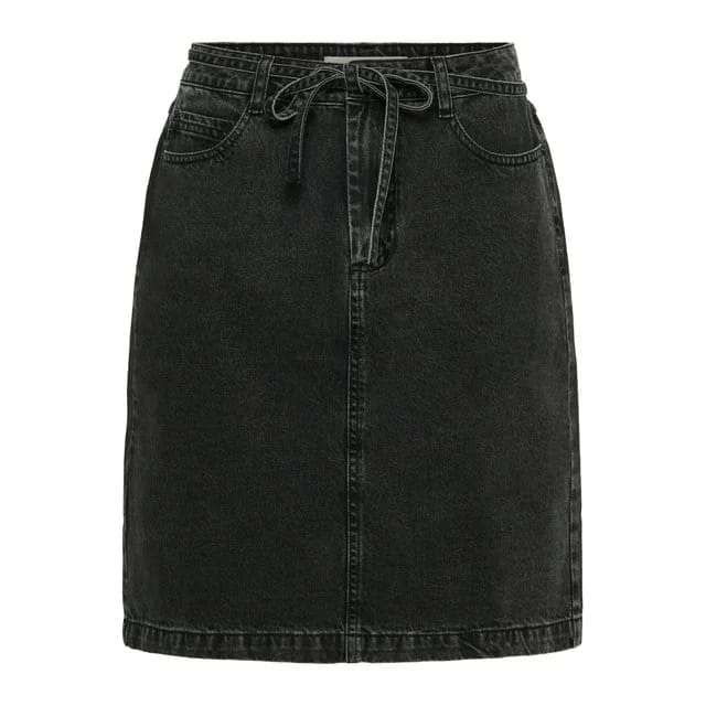 Kaffe Jeansrock, Black Washed Denim