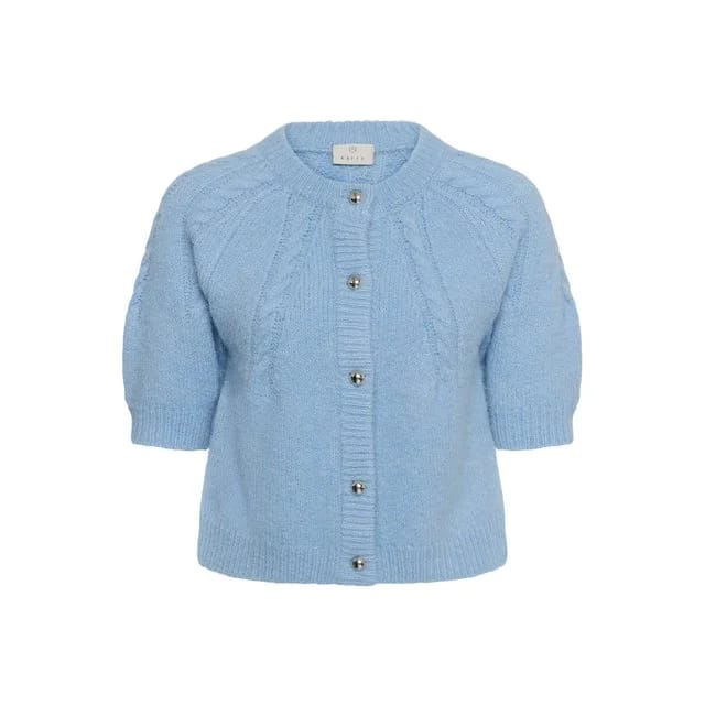 Kaffe Strickjacke, Blue Fog Melange