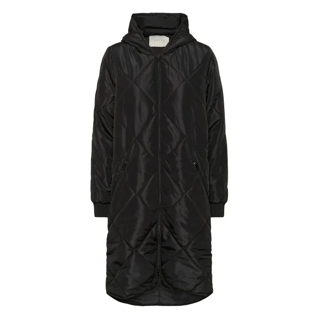 Kaffe Wintermantel, Black Deep