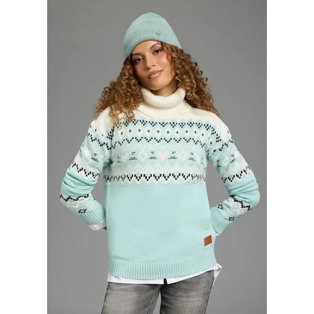 KangaROOS Norwegerpullover, eisblau