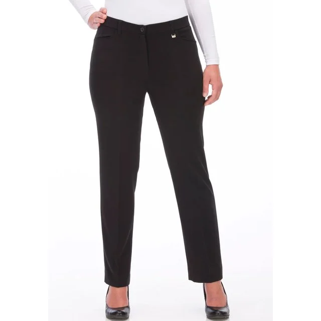 KjBrand Bügelfaltenhose, schwarz
