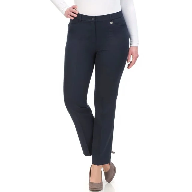 KjBrand Hose Bea mit Bügelfalte, marine