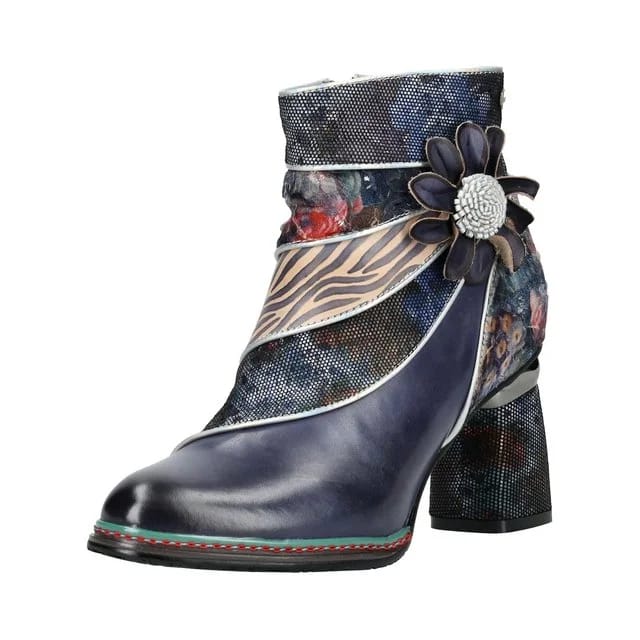 Laura Vita Stiefelette, Blau