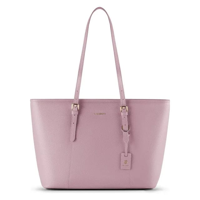 Lazarotti Leder-Shopper, rosa