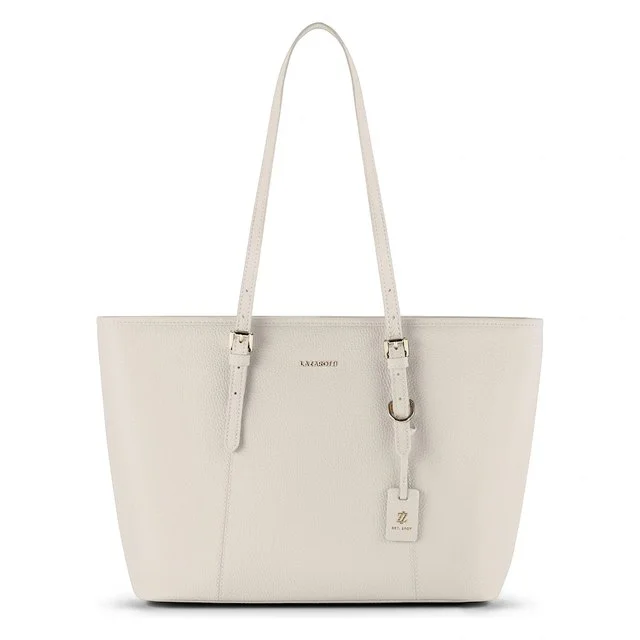 Lazarotti Ledershopper, beige