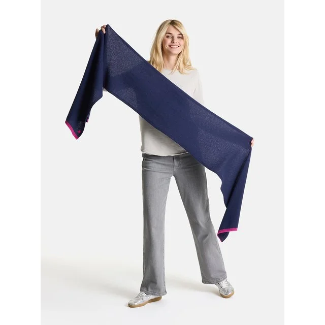 Lieblingsstück Strickschal, 490-navy