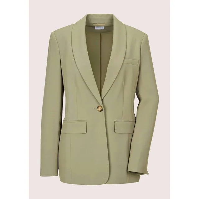 Madeleine Blazer mit Kragen, schilf