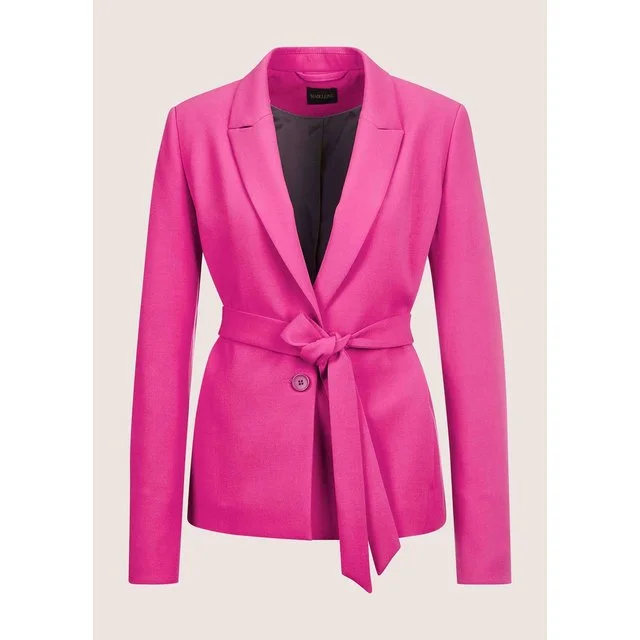 Madeleine Blazer mit Taillenband, magenta