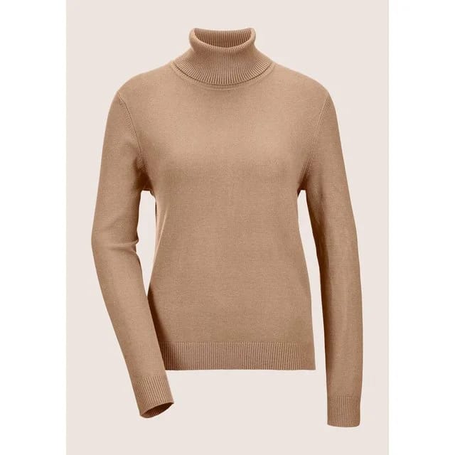 Madeleine Feinstrickpullover, caramel