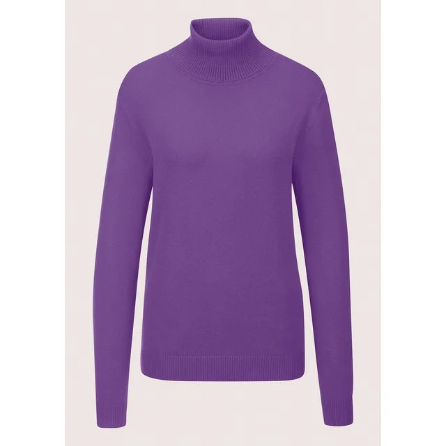 Madeleine Feinstrickpullover, lavendellila