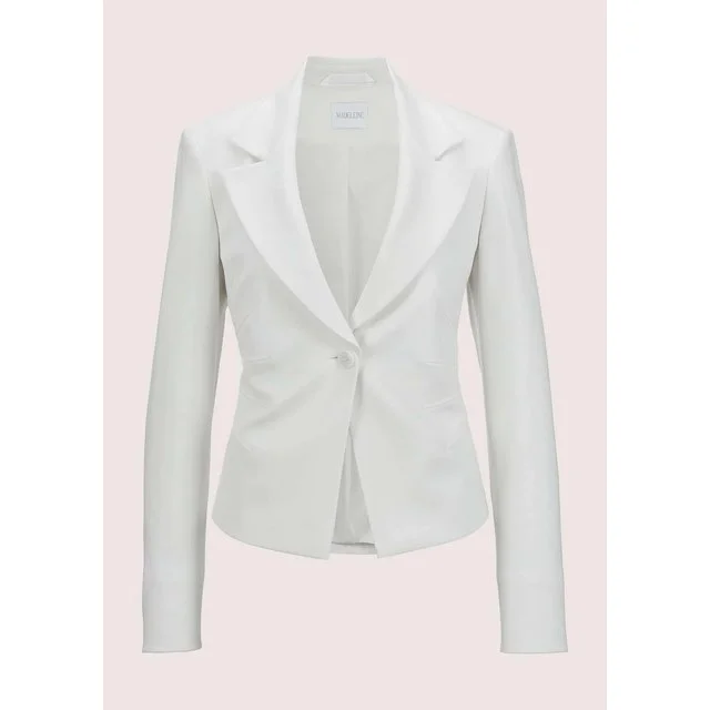 Madeleine Jersey-Blazer, wollweiß