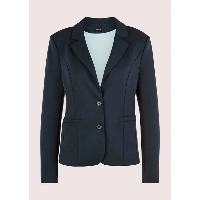 Madeleine Jersey-Kurzblazer, marine