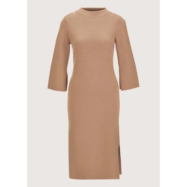 Madeleine Kaschmir-Strickkleid, caramel