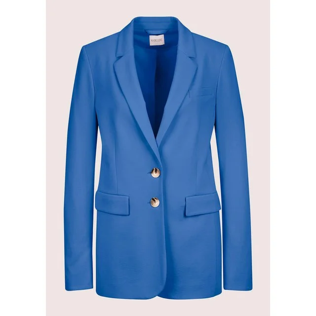 Madeleine Long-Blazer, azurblau
