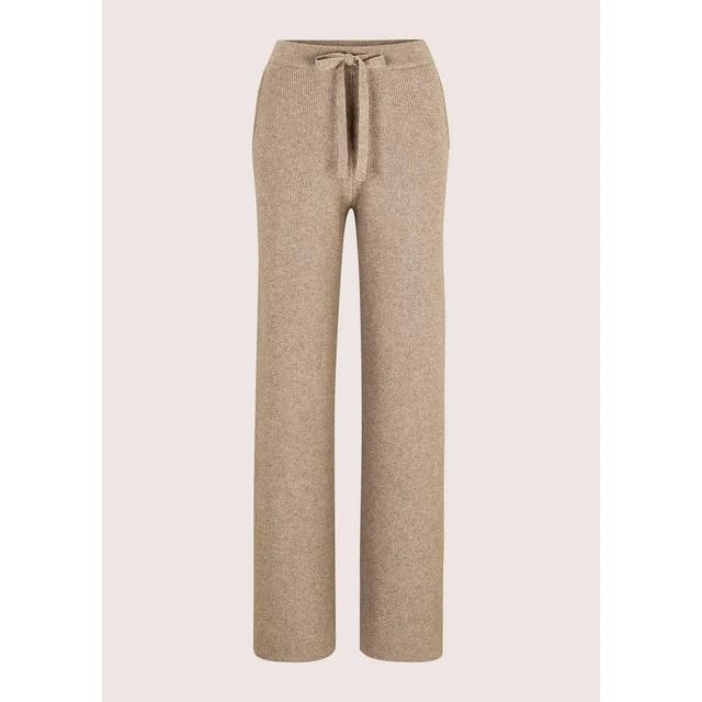 Madeleine Strickhose, cappuccino / melange