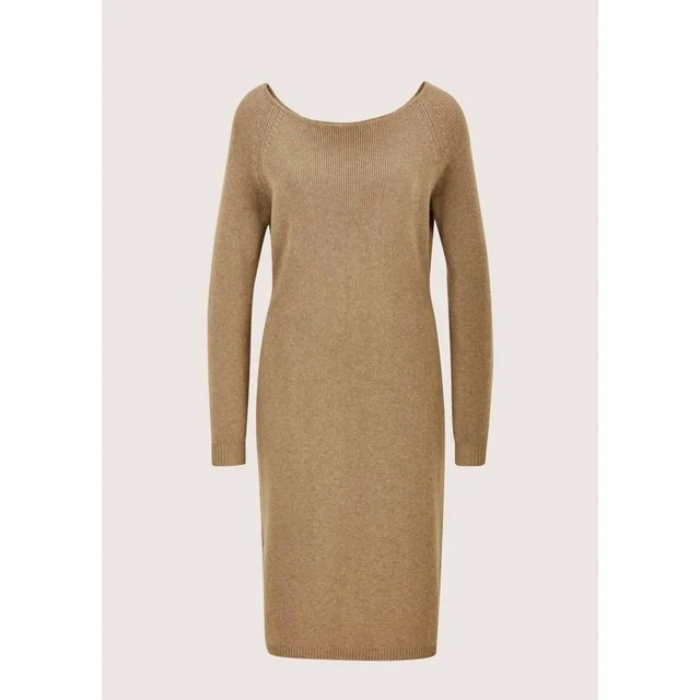 Madeleine Strickkleid, cappuccino / melange