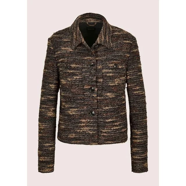 Madeleine Tweed-Blazer, braun / multicolor